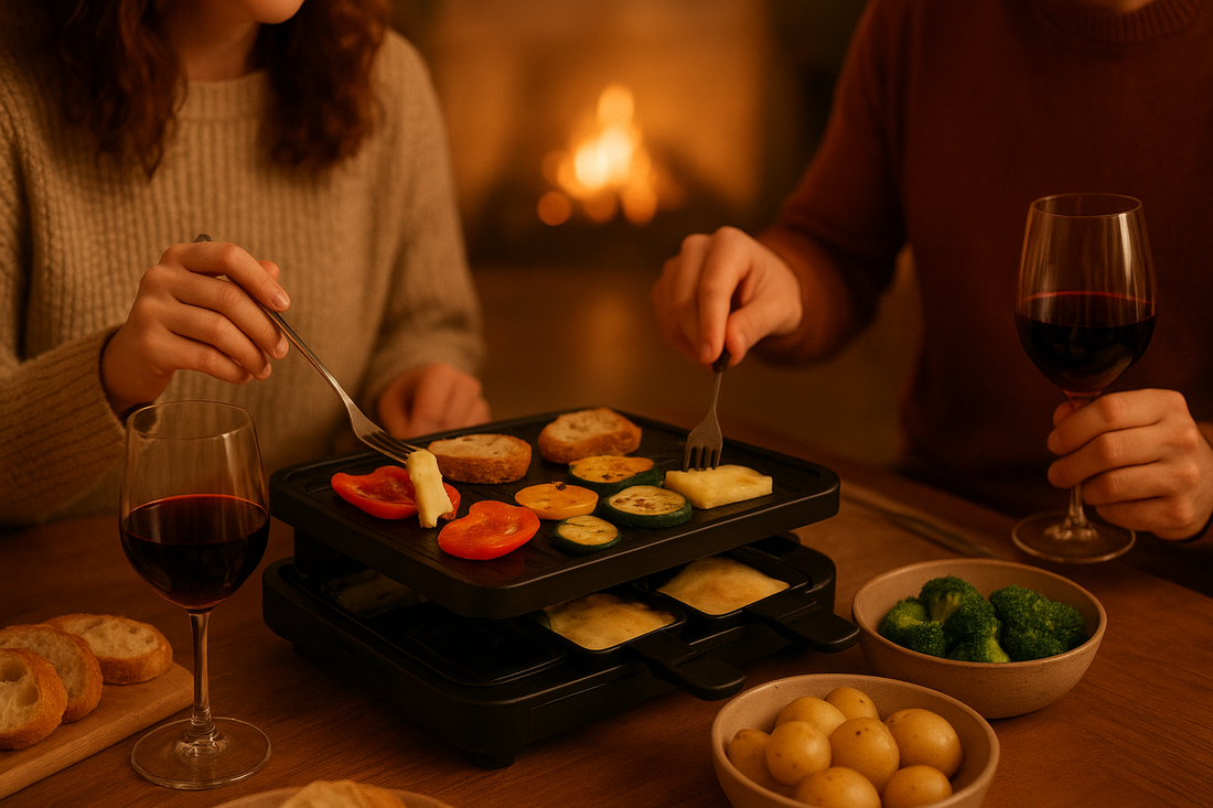 🔥 Cook with Friends on Bonfire Night: A Cosy Feast Around A Raclette Grill!!